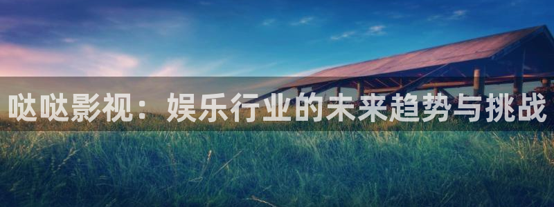 第九影院神马：哒哒影视：娱乐行业的未来趋势与挑战
