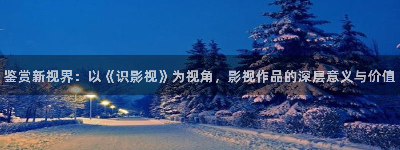 第九影院理仑片：鉴赏新视界：以《识影视》为视角，影视作品的深层意义与价值
